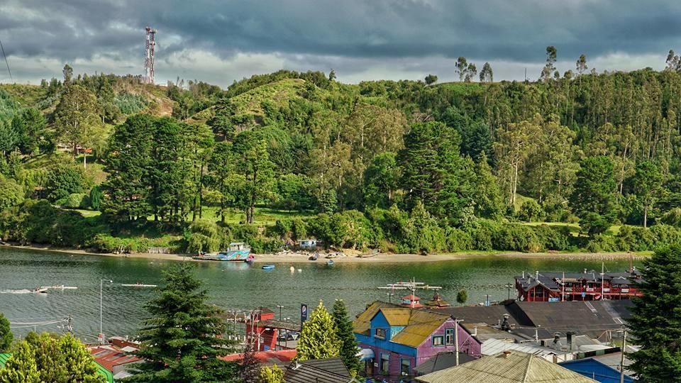 Pink House Angelmo Bed and Breakfast Puerto Montt Exterior foto